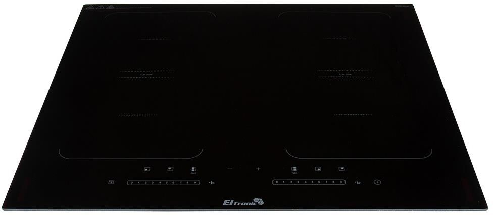 Варочная панель ELTRONIC (88-16) 4 конфорки индукционная черный — фото 4