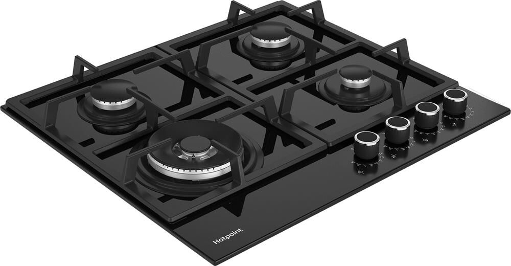 Газовая варочная поверхность HOTPOINT HGS 62F/BK — фото 4