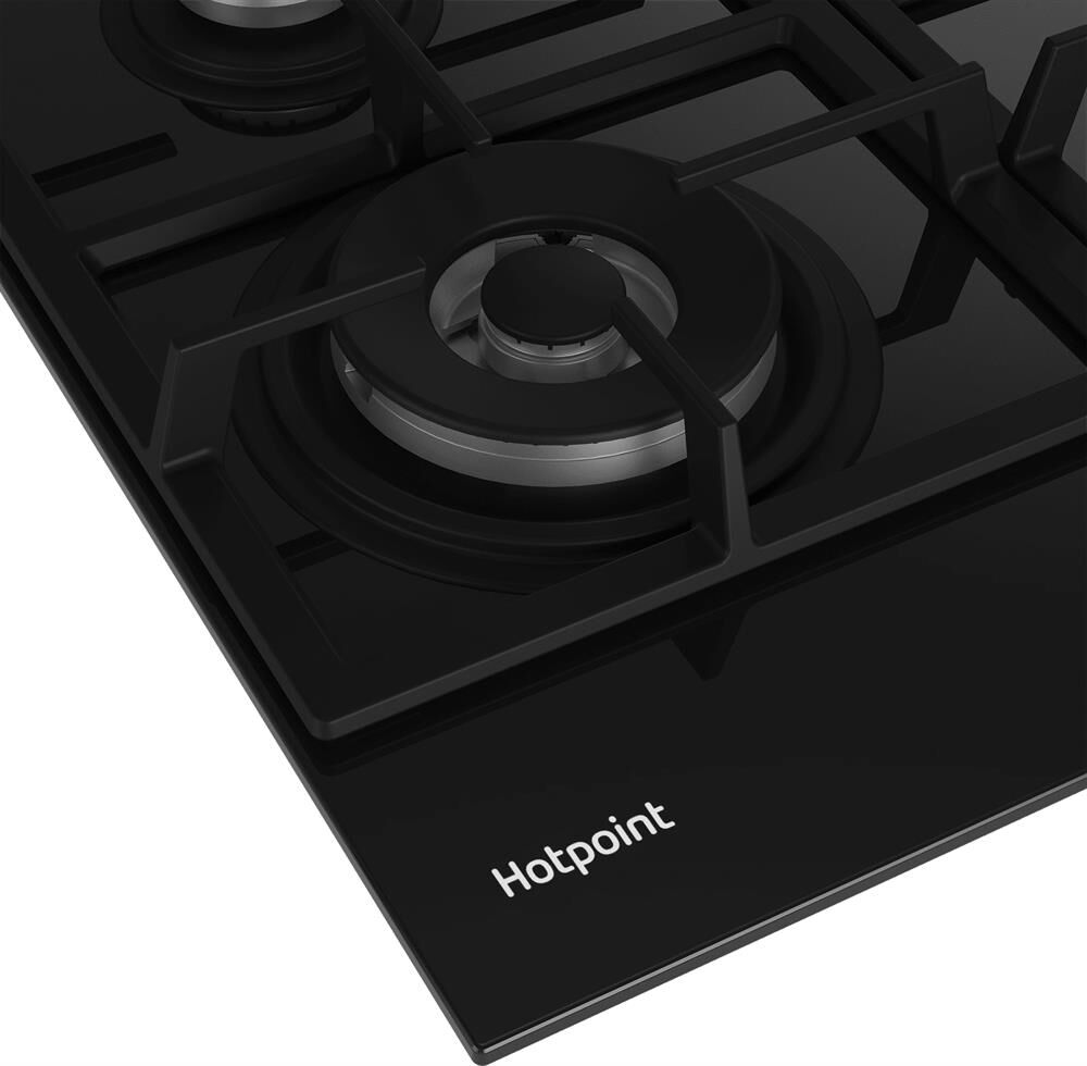 Газовая варочная поверхность HOTPOINT HGS 62F/BK — фото 2