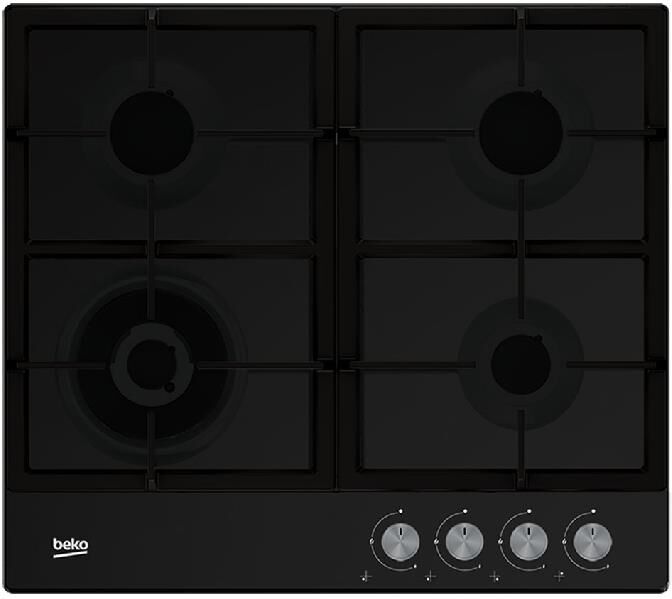 Независимая варочная панель газовая BEKO HIAW 64225 SB — фото 9
