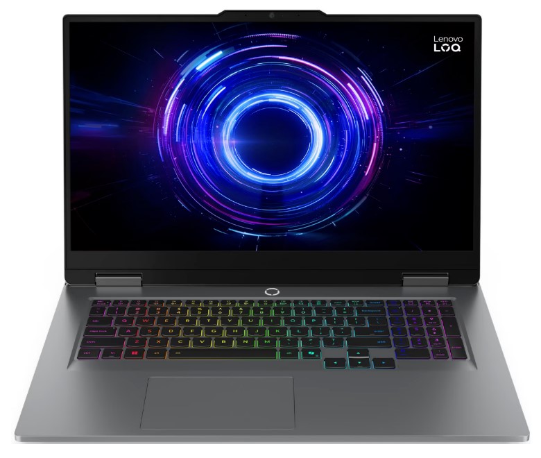 Ноутбук Lenovo LOQ 17IRX10/17.3" Full HD 1920x1080/Intel Core i5 13420H/16 Gb/512 Gb SSD/nVidia GeForce RTX 5050 8GB/No OS/серый/2.9 кг