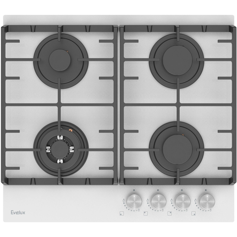 Встраиваемая варочная панель газовая EVELUX HEG 650 WG