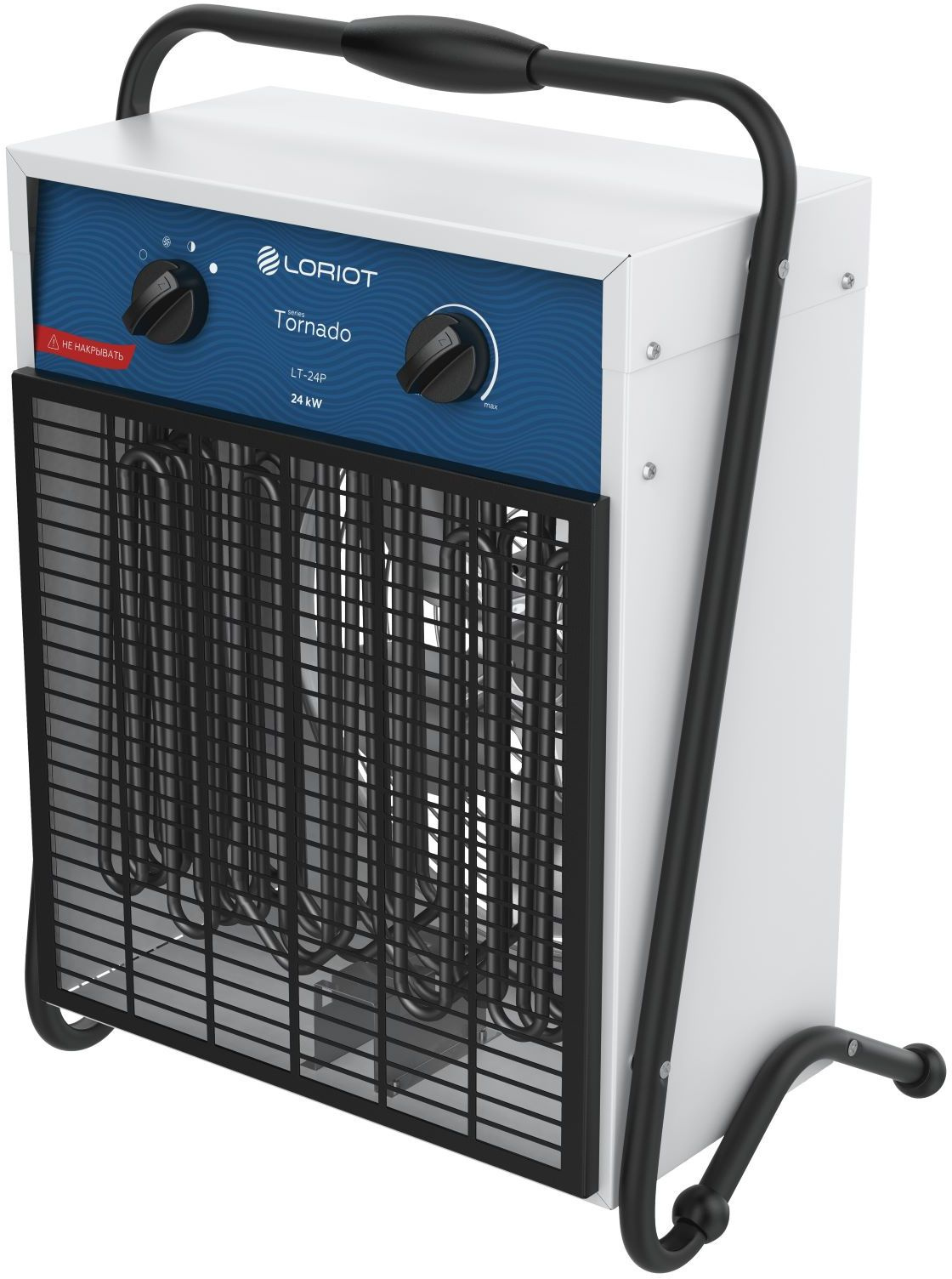 Тепловая пушка электрическая Loriot Tornado LT-30P 30000Вт белый/черный