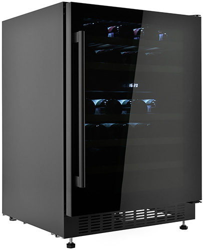 Встраиваемый винный шкаф Zugel ZCWI460DB