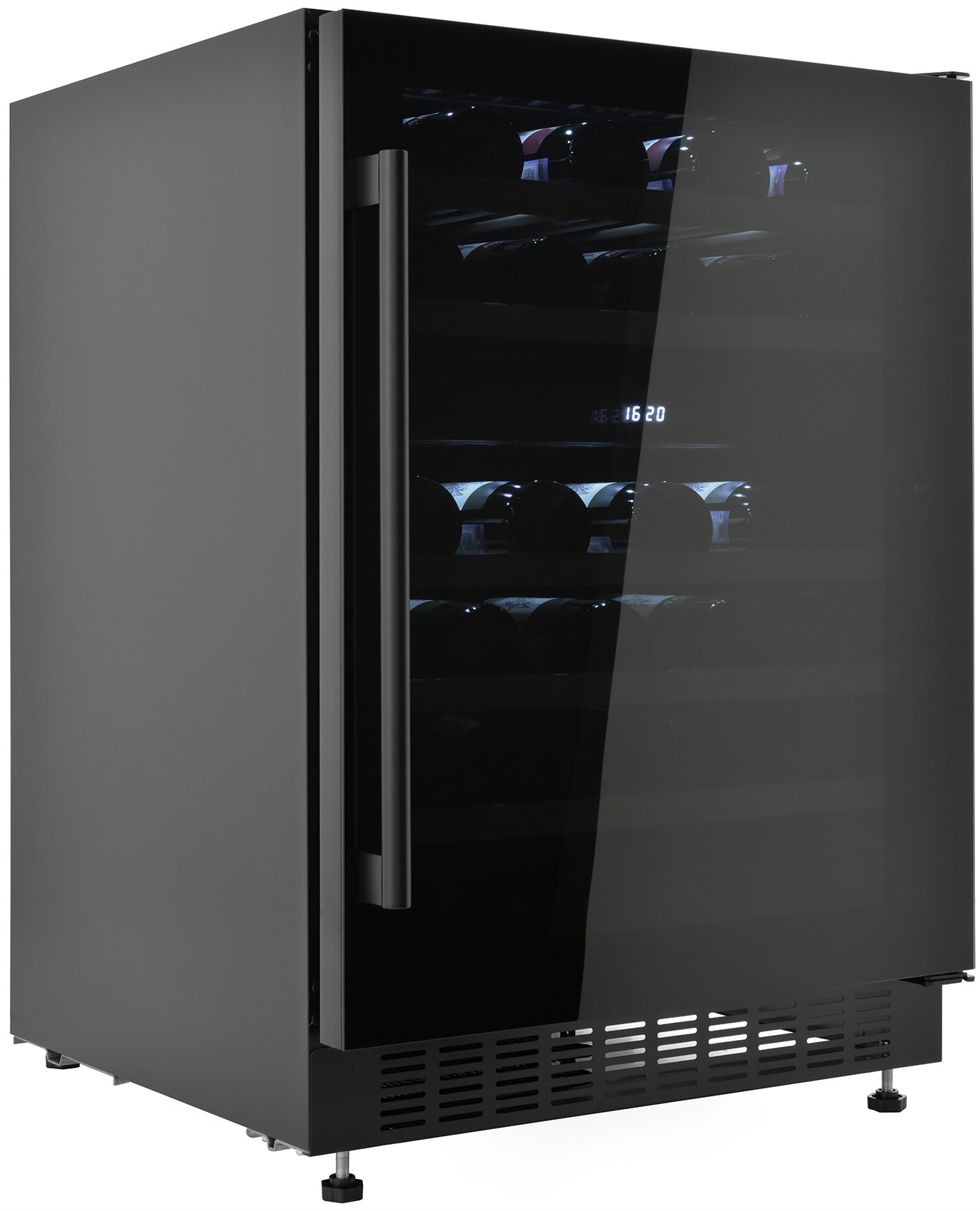 Встраиваемый винный шкаф Zugel ZCWI460DB