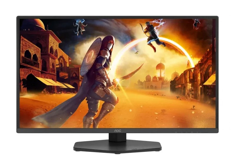 Монитор AOC 24,5" Q25G4SR, 16:9, IPS, QHD, 1ms, 400cd, 300Hz, HDMI, DP, SPK, HAS — фото 2
