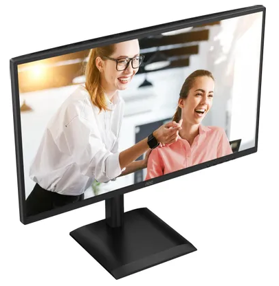 Монитор AOC 27" Q27E4CV, 16:9, IPS, QHD, 120Hz, 4ms, 350cd, HDMI, DP, DP Out, USB, USB-C, LAN, SPK, HAS