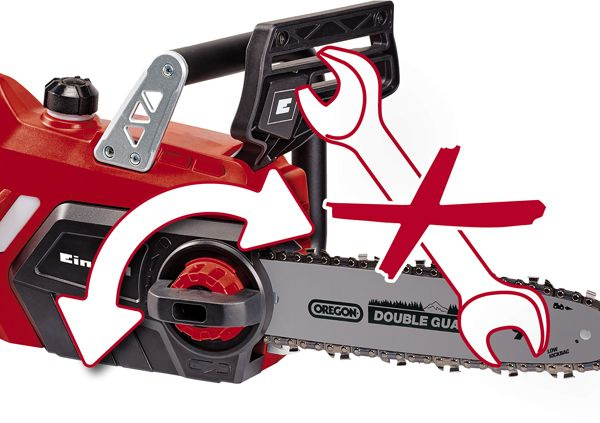 Цепная пила Einhell PXC GE-LC 18 Li Kit аккум. дл.шины:10" (25cm) 1аккум. 3Ач ЗУ (4501760) — фото 3