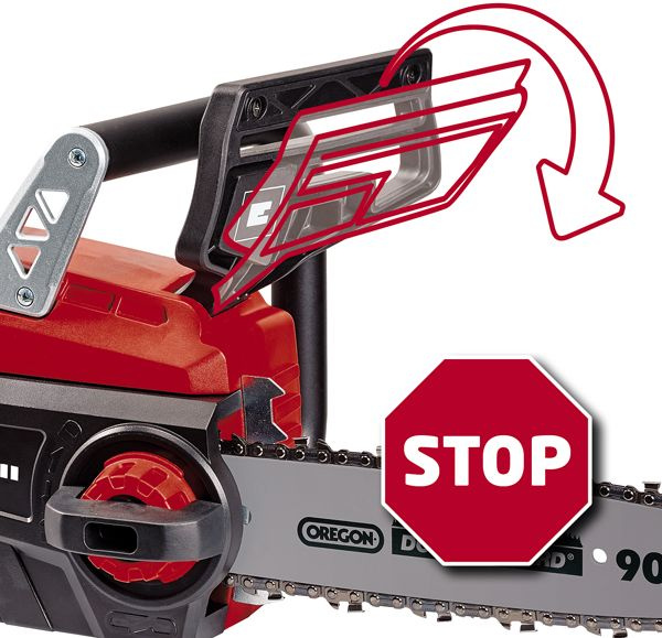 Цепная пила Einhell PXC GE-LC 18 Li Kit аккум. дл.шины:10" (25cm) 1аккум. 3Ач ЗУ (4501760) — фото 4