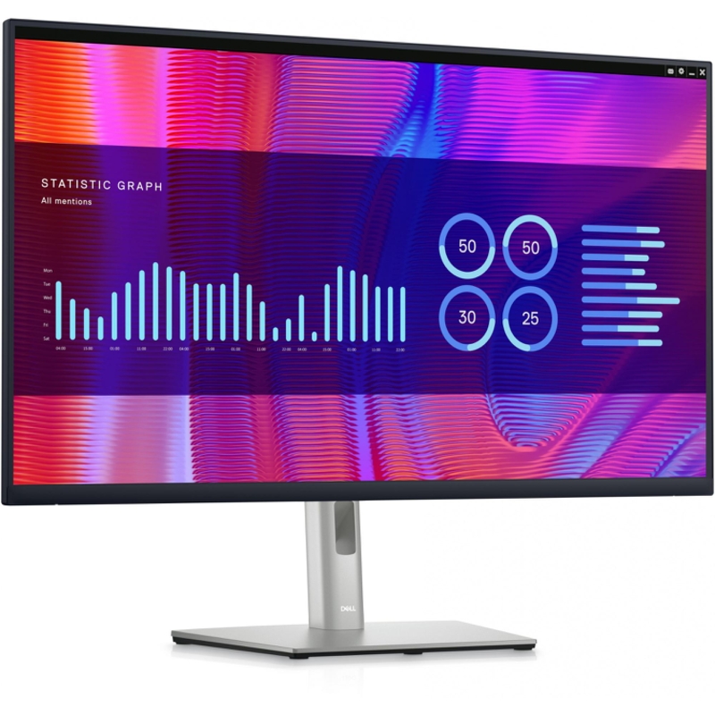 Монитор Dell 32" P3223DE черный IPS LED 5ms 16:9 HDMI матовая HAS Piv 1000:1 350cd 178гр/178гр 2560x1440 60Hz DP USB 11.7кг — фото 2