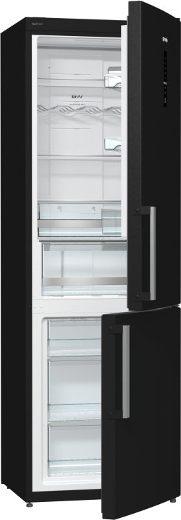 Холодильник Gorenje NRK6192MBK черный (двухкамерный)