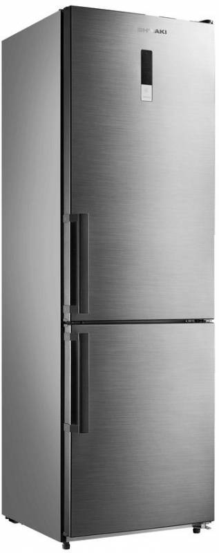 Холодильник Shivaki BMR-1881DNFX нержавеющая сталь (двухкамерный)