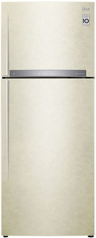Холодильник LG GC-H502HEHZ бежевый (двухкамерный) — фото 4
