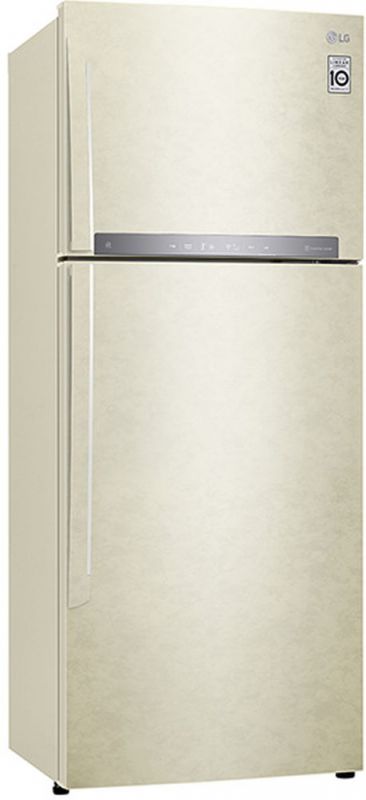 Холодильник LG GC-H502HEHZ бежевый (двухкамерный) — фото 3