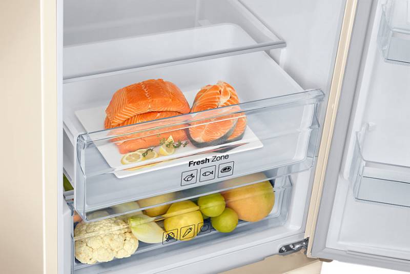 Холодильник Samsung RB37J5240EF/WT бежевый (двухкамерный) — фото 3