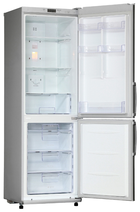 Холодильник LG GA-B409UMDA серебристый (двухкамерный)