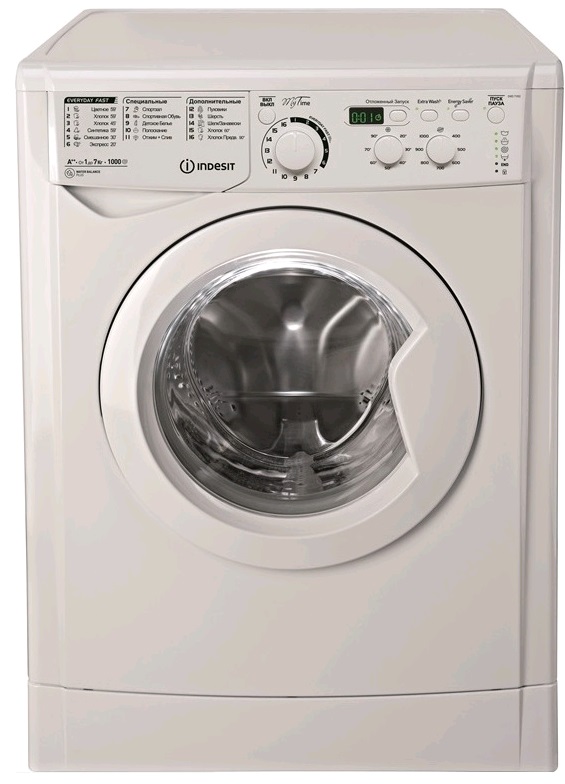 Стиральная машина Indesit EWD 71052 CIS класс: A++ загр.фронтальная макс.:7кг белый