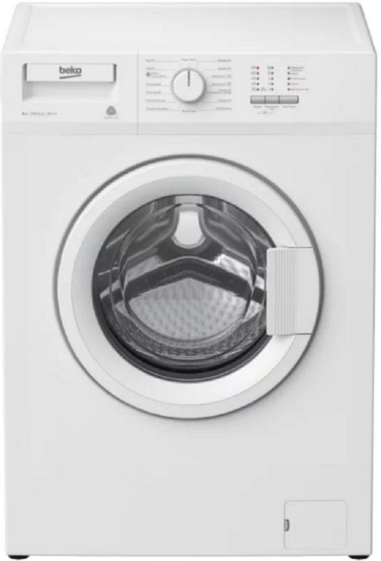 Стиральная машина Beko WRE64P1BWW класс: A загр.фронтальная макс.:6кг белый