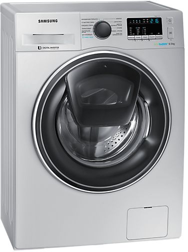 Стиральная машина Samsung WW65K42E00SDLP класс: A загр.фронтальная макс.:6.5кг серебристый — фото 3
