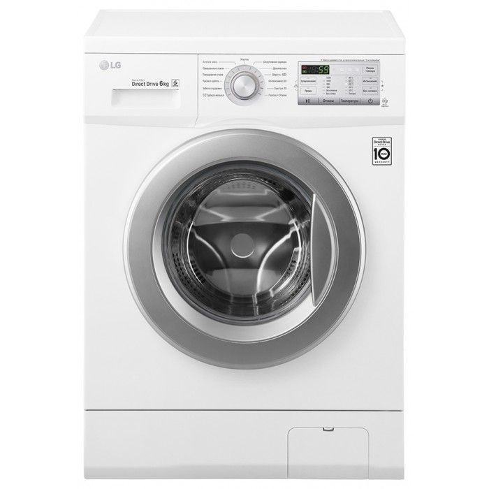 Стиральная машина LG FH0H3ND1 класс: A загр.фронтальная макс.:6кг белый