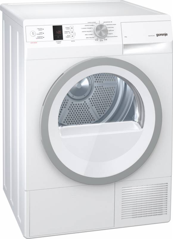 Сушильная машина Gorenje D85F65T кл.энер.:А-20% макс.загр.:8кг белый