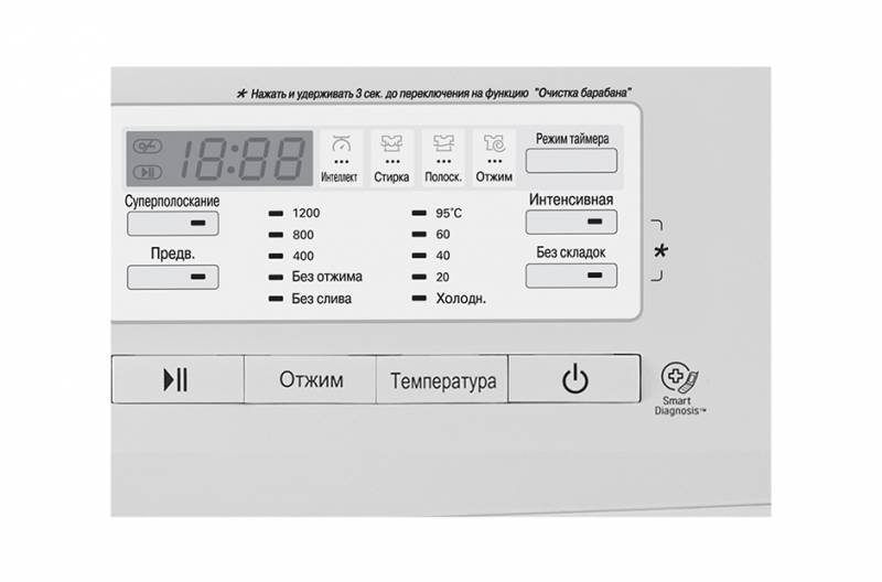 Стиральная машина LG FH0B8ND3 класс: A загр.фронтальная макс.:6кг белый