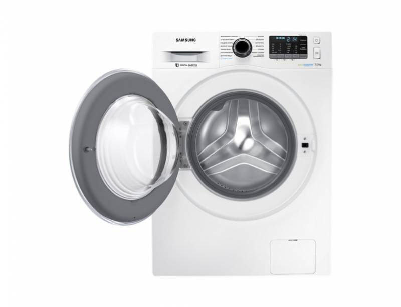 Стиральная машина Samsung WW70J52E0HWDLP класс: A загр.фронтальная макс.:7кг белый — фото 4