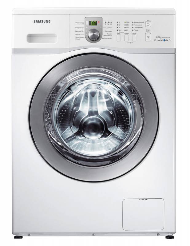 Стиральная машина Samsung WF60F1R1F2W класс: A загр.фронтальная макс.:6кг белый