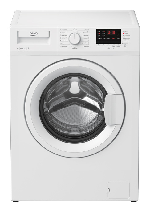 Стиральная машина Beko WRE75P2XWW класс: A-10% загр.фронтальная макс.:7кг белый — фото 2