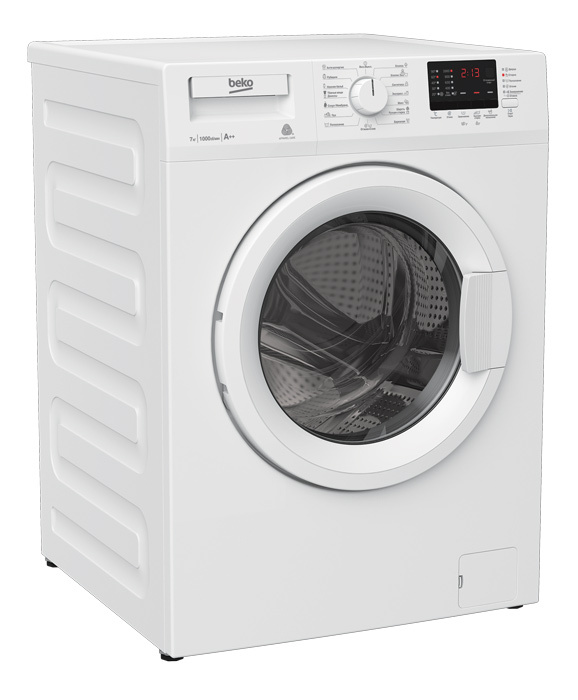 Стиральная машина Beko WRE75P2XWW класс: A-10% загр.фронтальная макс.:7кг белый