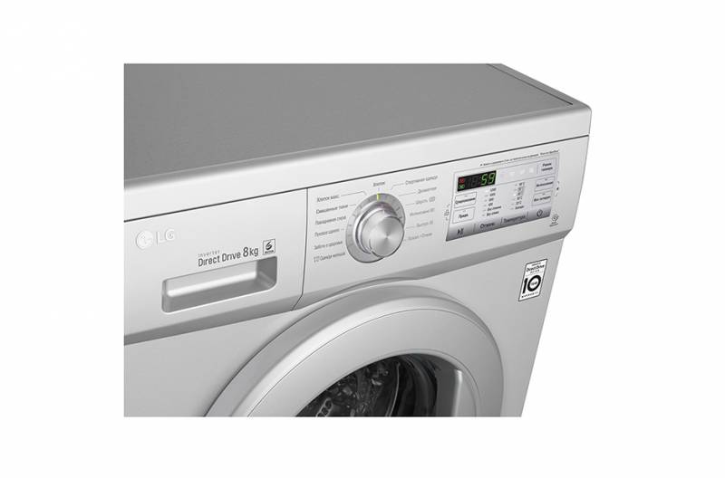 Стиральная машина LG FH2H3TD5 класс: A загр.фронтальная макс.:8кг серебристый — фото 2