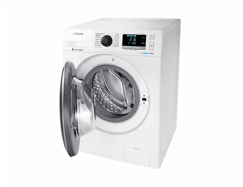 Стиральная машина Samsung WW80K62E07WDLP класс: A загр.фронтальная макс.:8кг белый