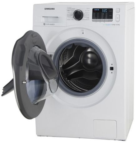 Стиральная машина Samsung WD80K5410OW класс: A загр.фронтальная макс.:8кг белый — фото 2
