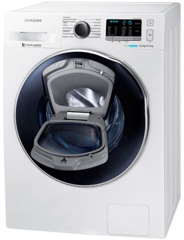 Стиральная машина Samsung WD80K5410OW класс: A загр.фронтальная макс.:8кг белый — фото 3