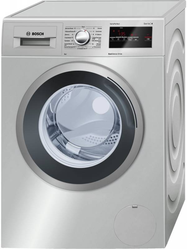 Стиральная машина Bosch Serie 4 WAN2416SOE класс: A-30% загр.фронтальная макс.:8кг серебристый