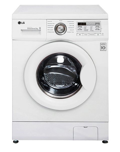 Стиральная машина LG F10B8LD0 класс: A загр.фронтальная макс.:5кг белый