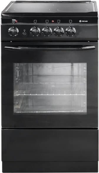 Плита стеклокерамическая DE LUXE 506004.04эс 031 черный матовый — фото 2