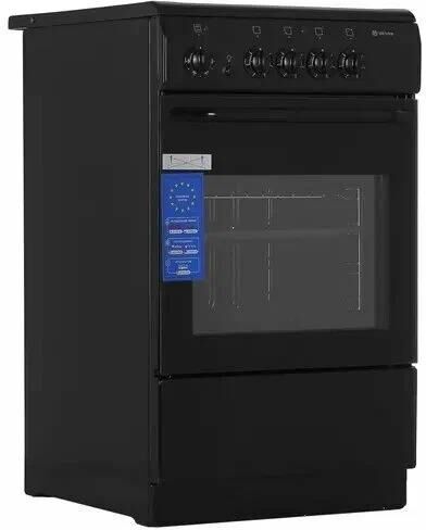 Плита стеклокерамическая DE LUXE 506004.04эс 031 черный матовый
