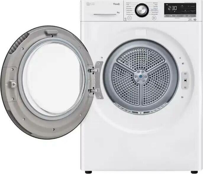 Сушильная машина LG DC90V3V6W белый — фото 2