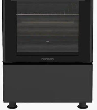Плита газоэлектрическая NORDEN FF5405GAZD Черный матовый — фото 5