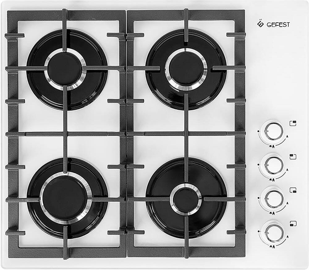 Газовая варочная поверхность Gefest СГ СВН 2230 К12 белый