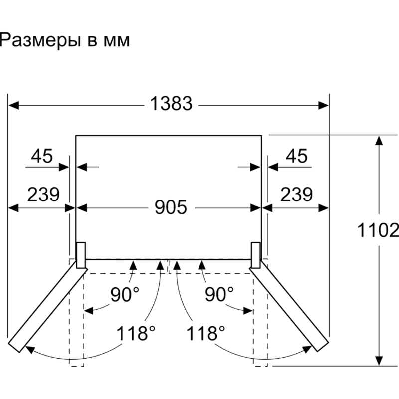 Холодильник BOSCH KFI96AXEA — фото 8