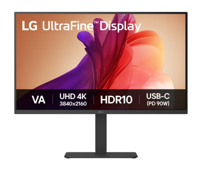 Монитор LG 31,5" 32U720A-B, 16:9, VA, UHD, 5ms, 250cd, 60Hz, HDMI, DP, USB, USB-C, SPK, HAS