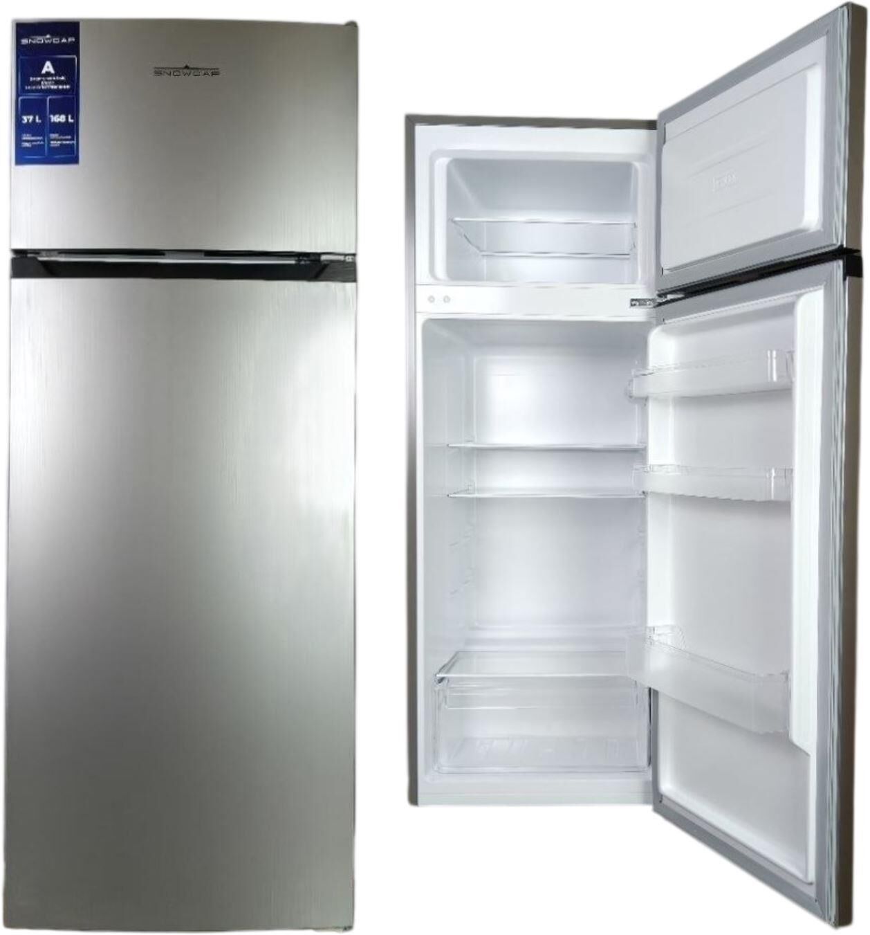 Холодильник SNOWCAP SNOWCAP RDD-230 S 205л серый