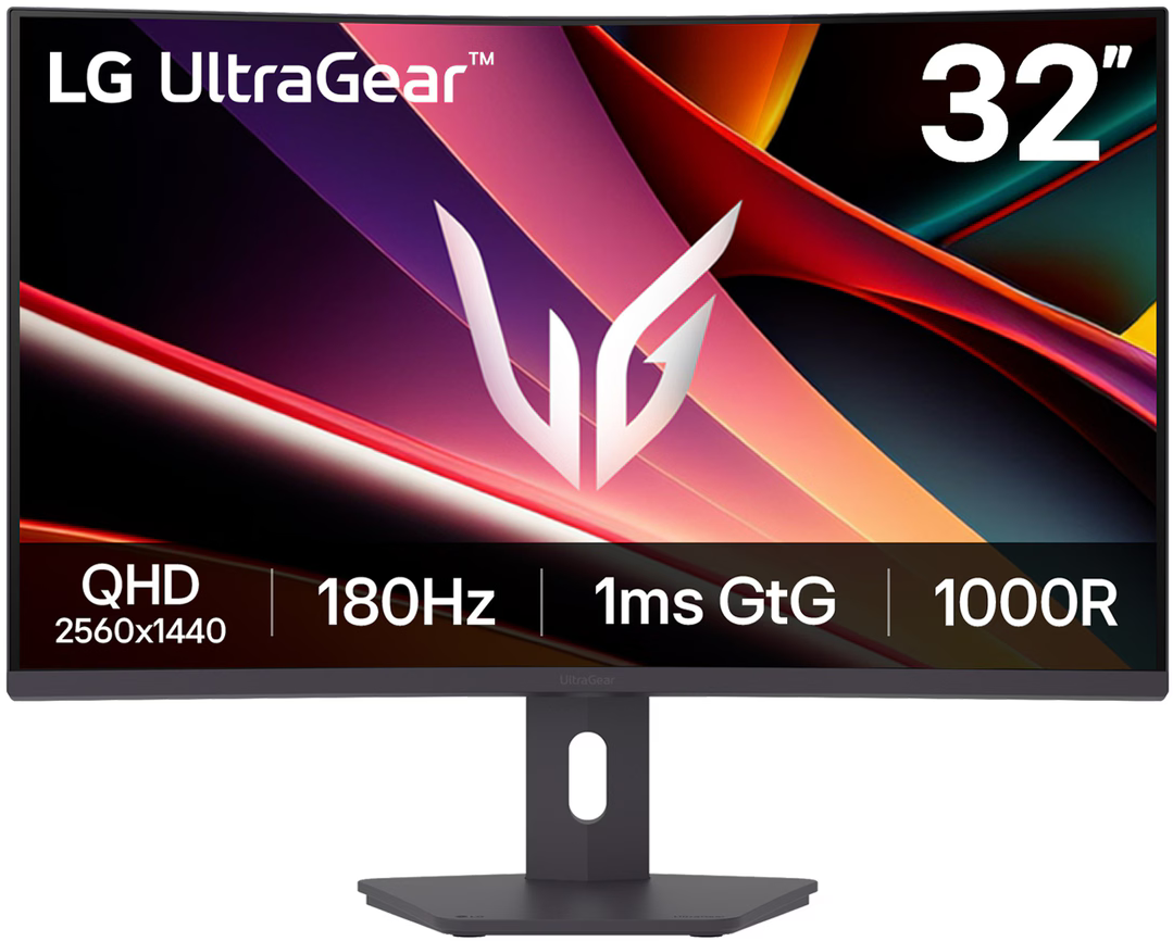 Монитор LG 31,5" 32G600A-B, 16:9, VA, QHD, 1ms, 300cd, 180Hz, HDMI, DP, HAS