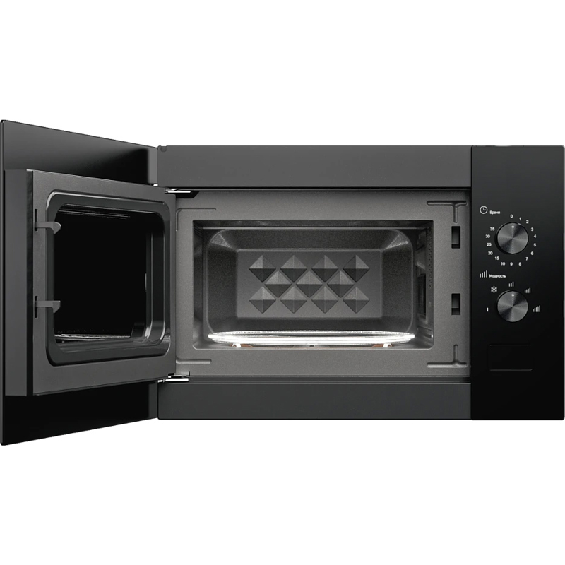 Встраиваемая микроволновая печь MONSHER MMH 1015 Noir — фото 2