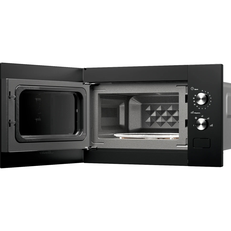 Встраиваемая микроволновая печь MONSHER MMH 1015 Noir — фото 4