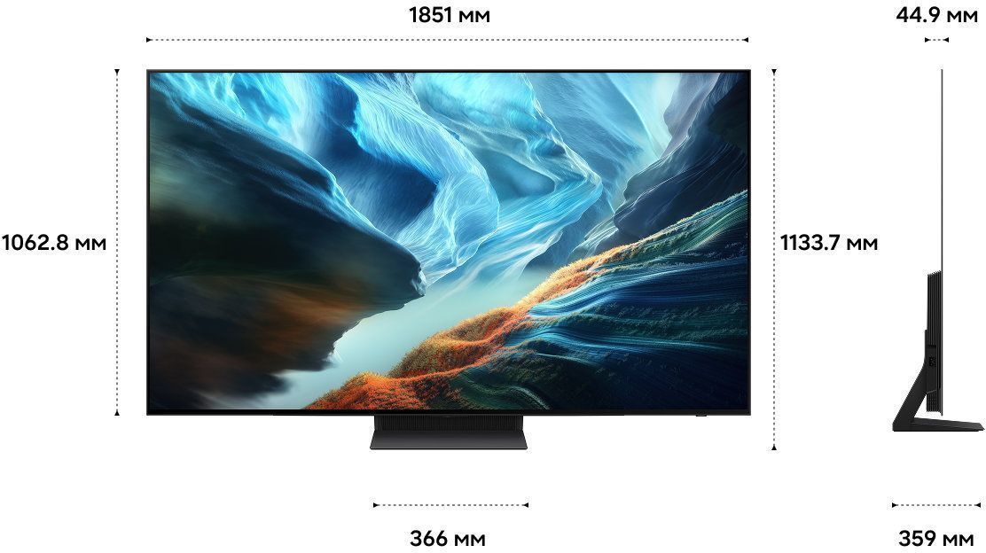 Телевизор Samsung 83" QE83S90HAEXPY — фото 7