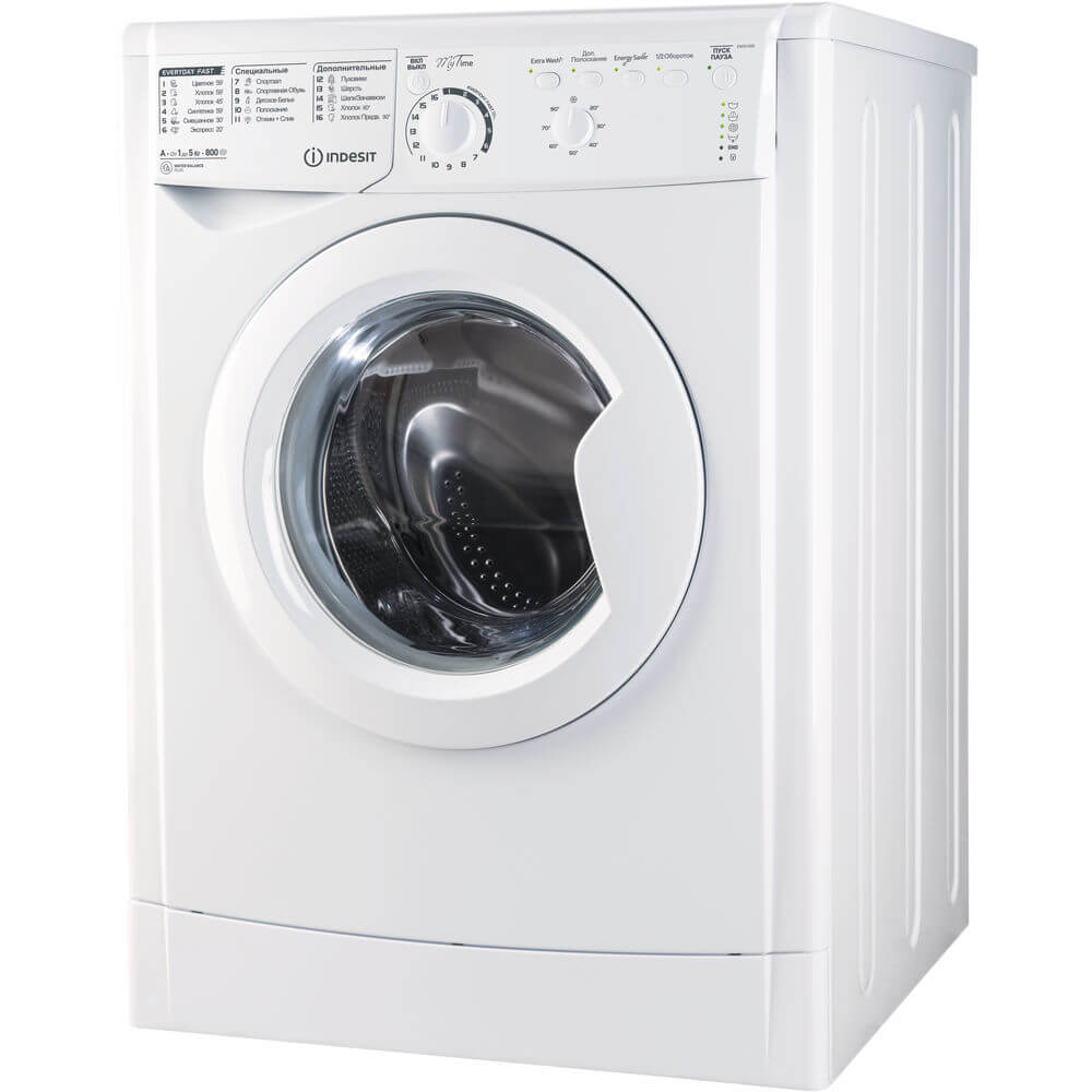 Стиральная машина Indesit EWSB 5085 CIS класс: A загр.фронтальная макс.:5кг белый