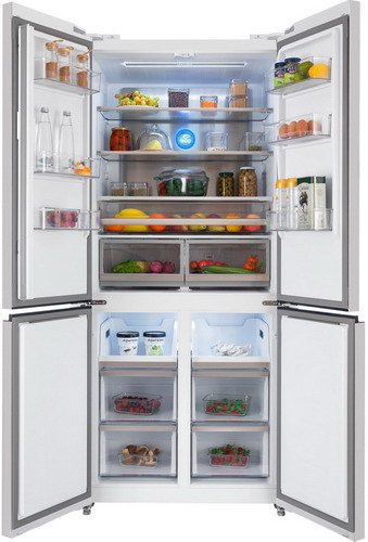 Холодильник Hiberg RFQ-600DX NFGW inverter — фото 2
